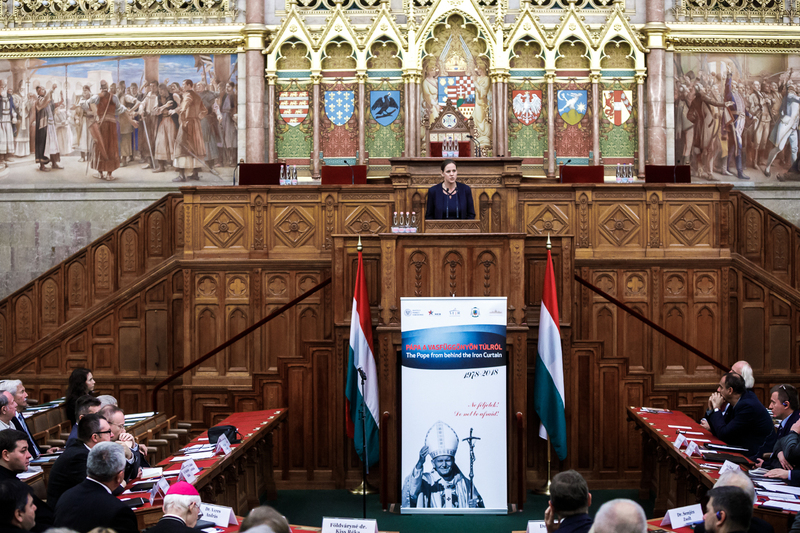 "The Pope from Behind the Iron Curtain" conference, Budapest 12 October