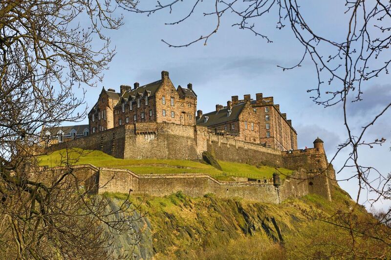 Edinburgh Castle, Scotland (photo: Alamy)