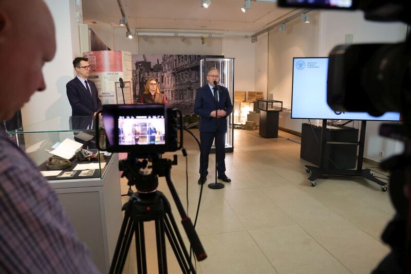 Remembrance is priceless - the IPN press conference, Warsaw, 16 April 2026; photo: Dariusz Skrzyniarz (IPN)