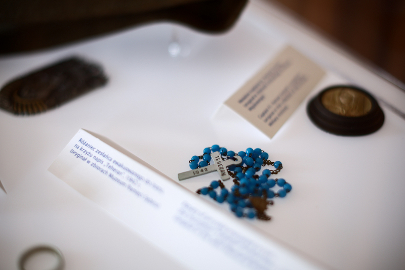 The Institute's "Trails of Hope. The Odyssey of Freedom" exhibition presented in Perth, Scotland 18 April 2026; photo:Sławek Kasper (IPN)