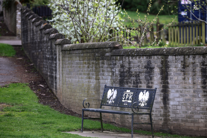 Polish war graves section of Jeanfield and Wellshill Cemetery, photo: Sławek Kasper (IPN)