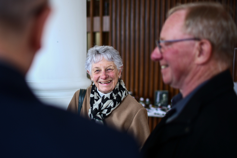 The Institute's "Trails of Hope. The Odyssey of Freedom" exhibition presented in Perth, Scotland 18 April 2026; photo:Sławek Kasper (IPN)