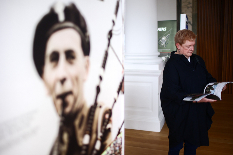 The Institute's "Trails of Hope. The Odyssey of Freedom" exhibition presented in Perth, Scotland 18 April 2026; photo:Sławek Kasper (IPN)