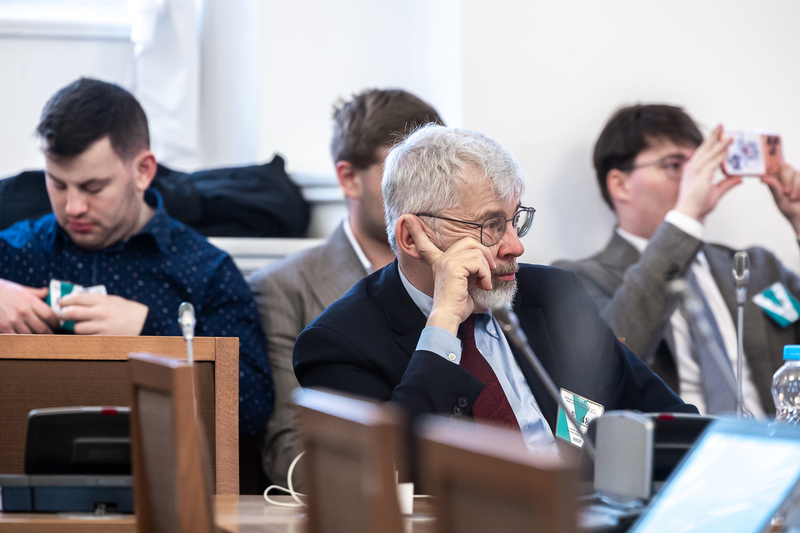 The IPN at the “National Memory Institutions in the V4 Countries” international conference held at the Czech Parliament, Prague 20 April 2026; photo: Sławek Kasper (IPN)