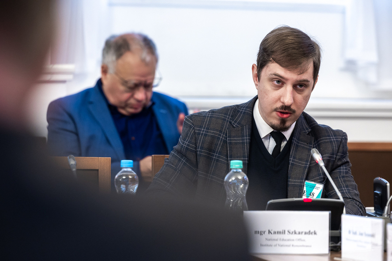 The IPN at the “National Memory Institutions in the V4 Countries” international conference held at the Czech Parliament, Prague 20 April 2026