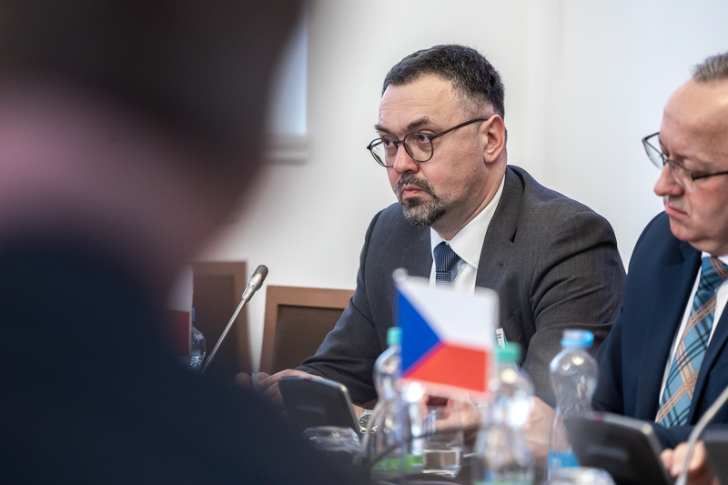 The IPN at the “National Memory Institutions in the V4 Countries” international conference held at the Czech Parliament, Prague 20 April 2026