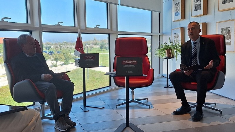 The IPN "Trails of Hope. The Odyssey of Freedom" exhibition was presented in Bari, 28 April 2026