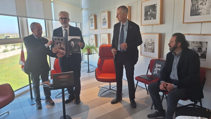 The IPN "Trails of Hope. The Odyssey of Freedom" exhibition was presented in Bari, 28 April 2026