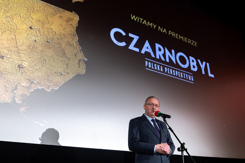 The screening of the latest documentary by the Institute of National Remembrance, “Chernobyl: A Polish Perspective; photo: Sławek Kasper (IPN)