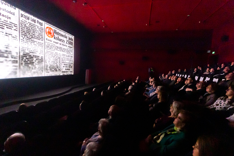 The screening of the latest documentary by the Institute of National Remembrance, “Chernobyl: A Polish Perspective; photo: Sławek Kasper (IPN)