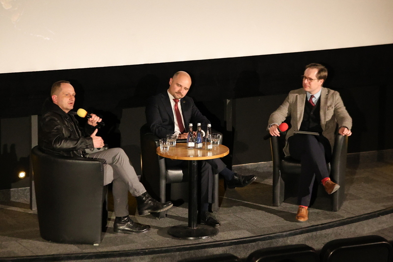 The screening of the latest documentary by the Institute of National Remembrance, “Chernobyl: A Polish Perspective; photo: Sławek Kasper (IPN)