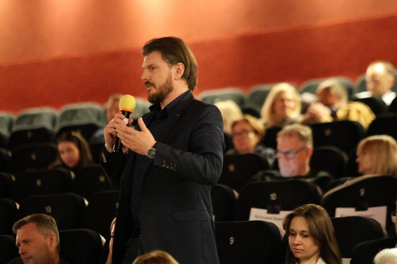 The screening of the latest documentary by the Institute of National Remembrance, “Chernobyl: A Polish Perspective; photo: Sławek Kasper (IPN)