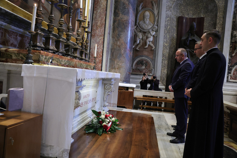 Developing the IPN's international cooperation in Rome and the Vatican; photo: Dariuz Skrzyniarz (IPN)