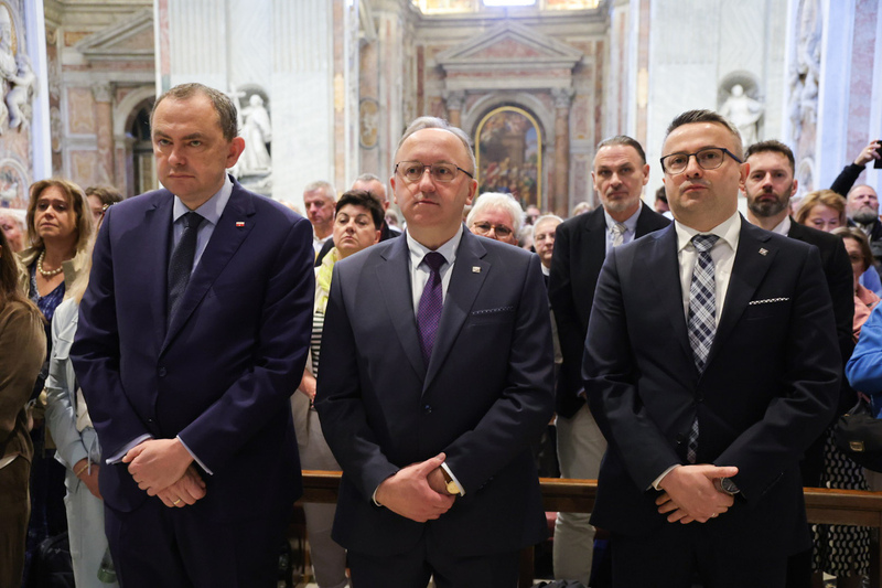 Developing the IPN's international cooperation in Rome and the Vatican; photo: Dariuz Skrzyniarz (IPN)