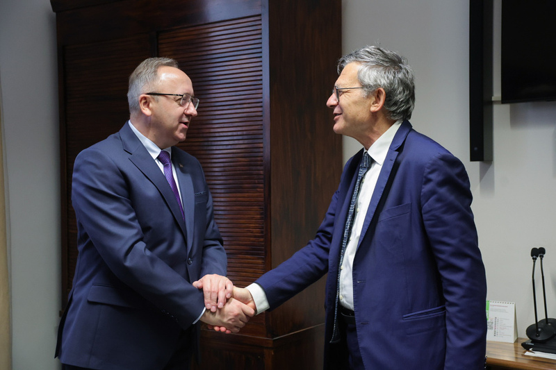 Developing the IPN's international cooperation in Rome and the Vatican; photo: Dariuz Skrzyniarz (IPN)