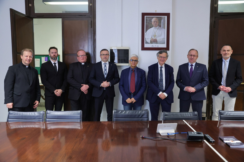 Developing the IPN's international cooperation in Rome and the Vatican; photo: Dariuz Skrzyniarz (IPN)