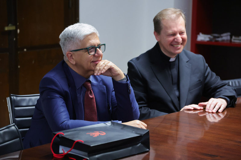 Developing the IPN's international cooperation in Rome and the Vatican; photo: Dariuz Skrzyniarz (IPN)