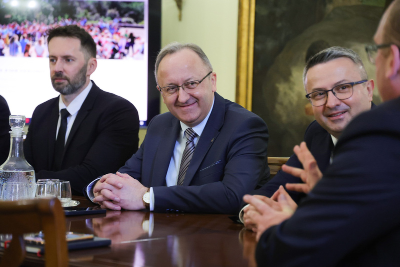 Developing the IPN's international cooperation in Rome and the Vatican; photo: Dariuz Skrzyniarz (IPN)