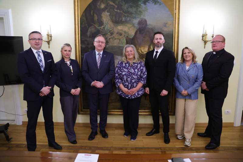 Developing the IPN's international cooperation in Rome and the Vatican; photo: Dariuz Skrzyniarz (IPN)