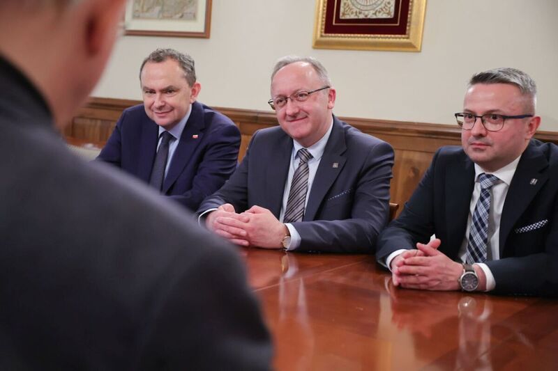 Developing the IPN's international cooperation in Rome and the Vatican; photo: Dariuz Skrzyniarz (IPN)