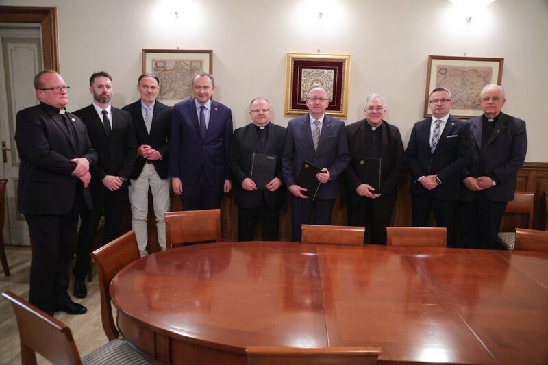Developing the IPN's international cooperation in Rome and the Vatican; photo: Dariuz Skrzyniarz (IPN)