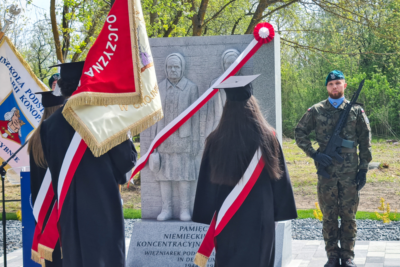 We commemorated the victims of the German concentration camp in Chojna, 30 April 2026; photo: Slawek Kasper (IPN)