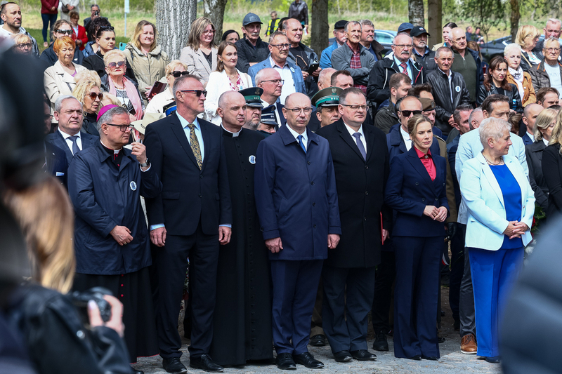 We commemorated the victims of the German concentration camp in Chojna, 30 April 2026; photo: Slawek Kasper (IPN)