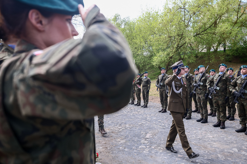 We commemorated the victims of the German concentration camp in Chojna, 30 April 2026; photo: Slawek Kasper (IPN)