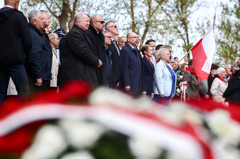 We commemorated the victims of the German concentration camp in Chojna, 30 April 2026; photo: Slawek Kasper (IPN)