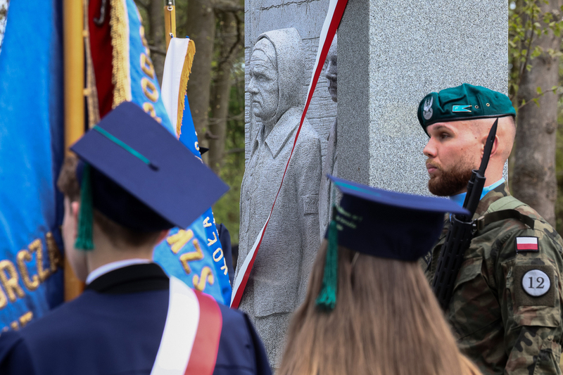 We commemorated the victims of the German concentration camp in Chojna, 30 April 2026; photo: Slawek Kasper (IPN)