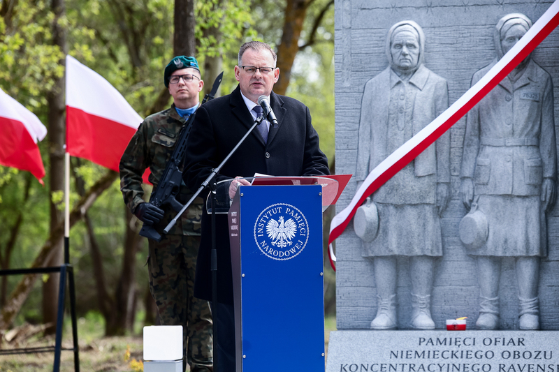 We commemorated the victims of the German concentration camp in Chojna, 30 April 2026; photo: Slawek Kasper (IPN)