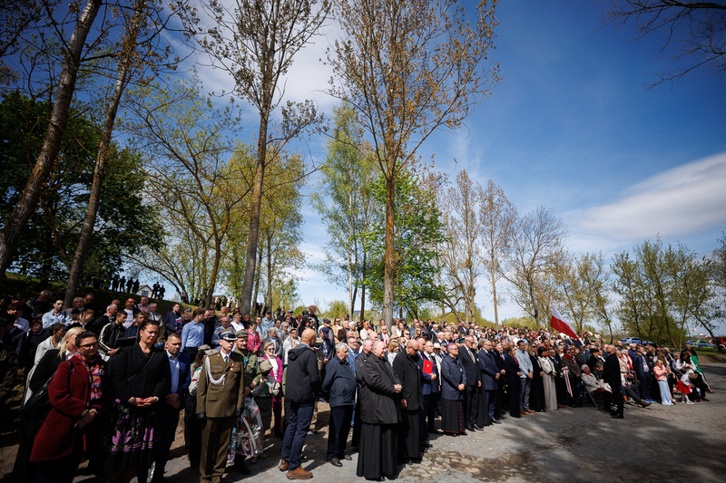 We commemorated the victims of the German concentration camp in Chojna, 30 April 2026; photo: Slawek Kasper (IPN)