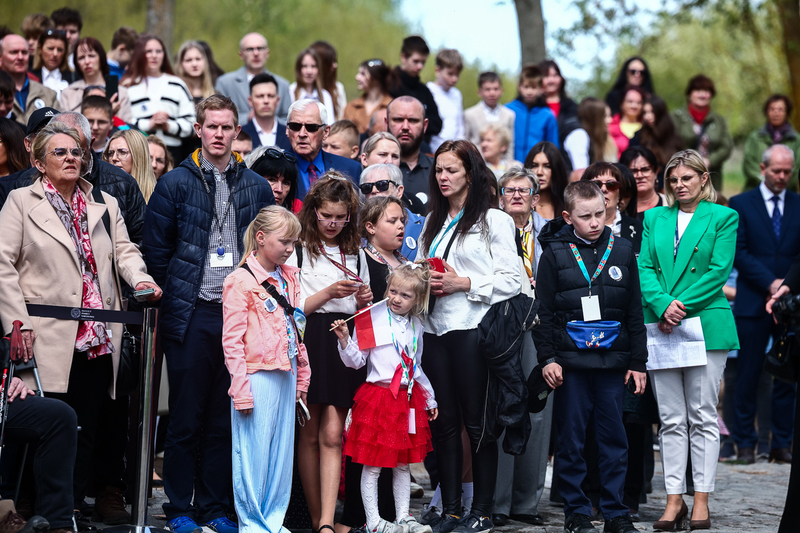 We commemorated the victims of the German concentration camp in Chojna, 30 April 2026; photo: Slawek Kasper (IPN)