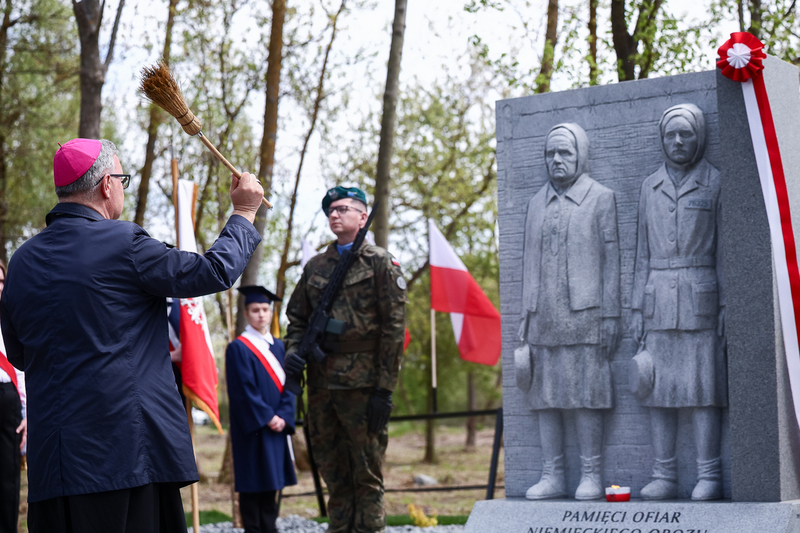 We commemorated the victims of the German concentration camp in Chojna, 30 April 2026; photo: Slawek Kasper (IPN)