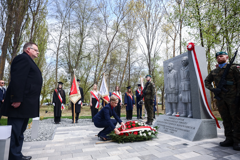 We commemorated the victims of the German concentration camp in Chojna, 30 April 2026; photo: Slawek Kasper (IPN)