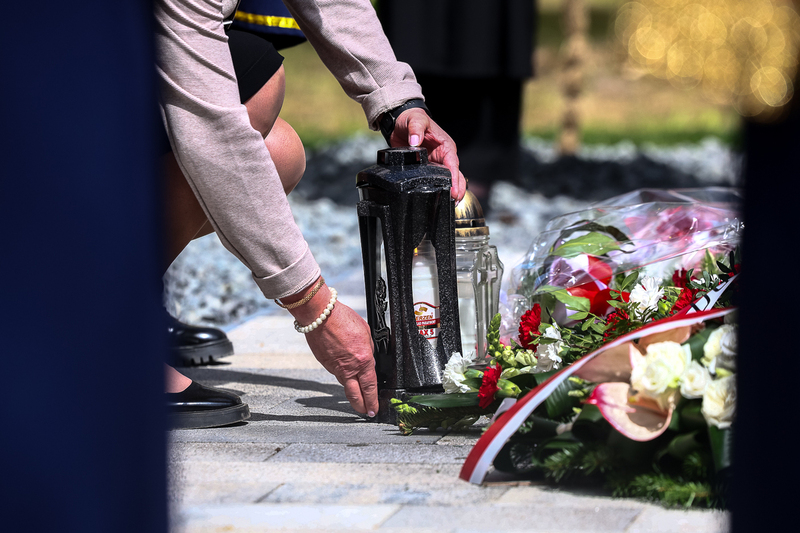 We commemorated the victims of the German concentration camp in Chojna, 30 April 2026; photo: Slawek Kasper (IPN)