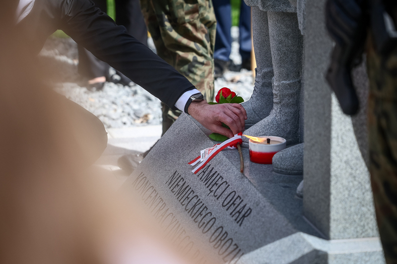 We commemorated the victims of the German concentration camp in Chojna, 30 April 2026; photo: Slawek Kasper (IPN)