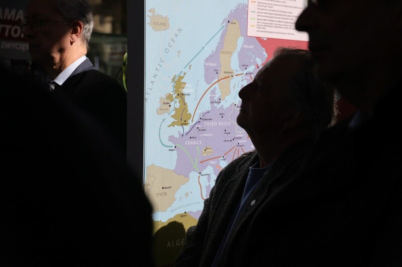 The opening of the IPN "Trails of Hope.The Odyssey of Freedom" exhibition in San Marino
