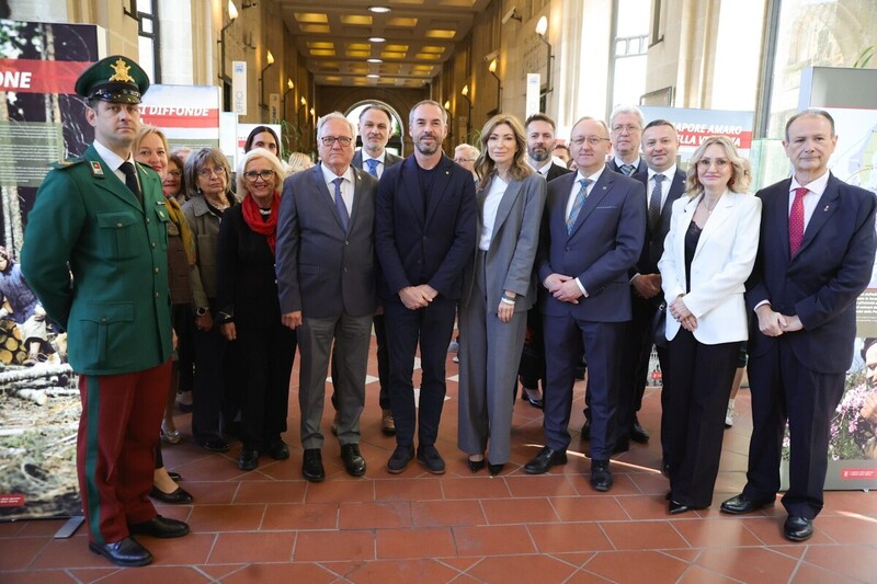 The opening of the IPN "Trails of Hope.The Odyssey of Freedom" exhibition in San Marino
