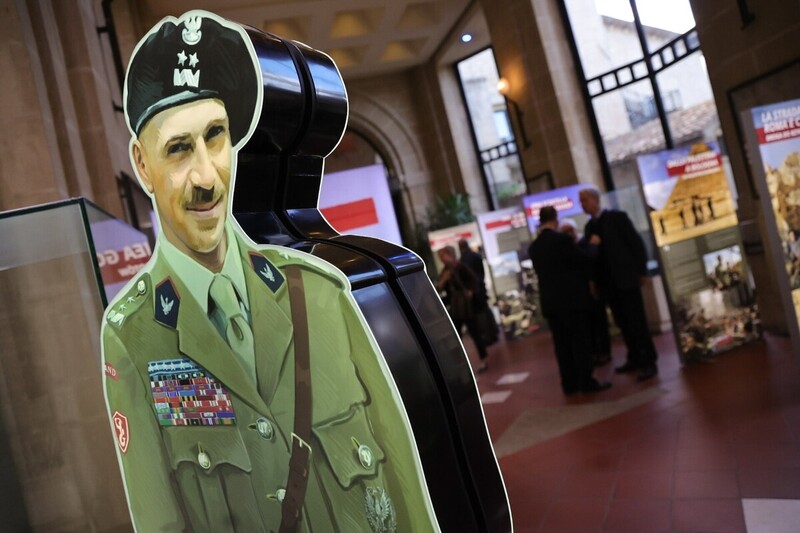 The opening of the IPN "Trails of Hope.The Odyssey of Freedom" exhibition in San Marino