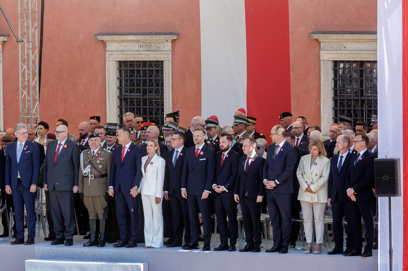 Commemorations of the Constitution of 3 May held in Warsaw, 3 May 2026, photo: Sławek Kasper (IPN)