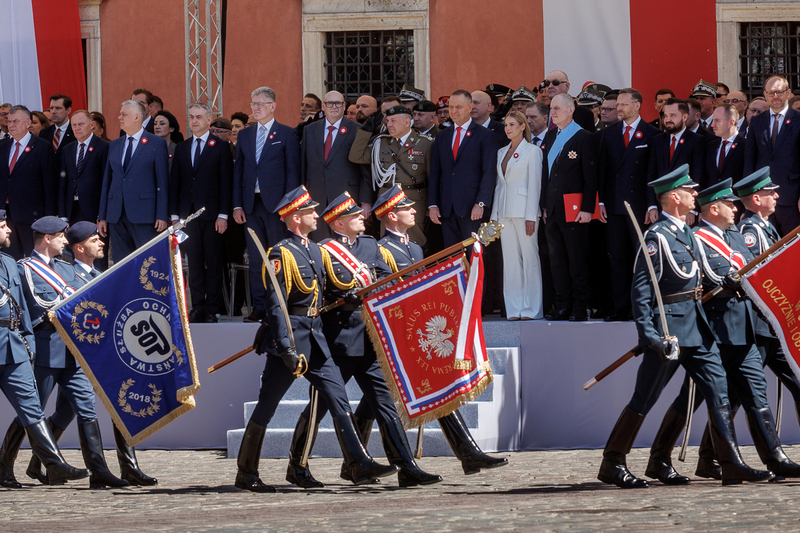 Commemorations of the Constitution of 3 May held in Warsaw, 3 May 2026, photo: Sławek Kasper (IPN)