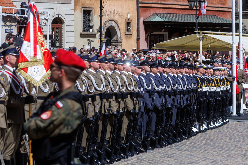 Commemorations of the Constitution of 3 May held in Warsaw, 3 May 2026, photo: Sławek Kasper (IPN)