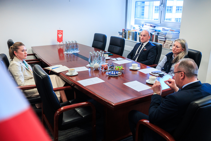 Visit of the Ambassador of Moldova to the Institute of National Remembrance; photo: Sławek Kasper (IPN)