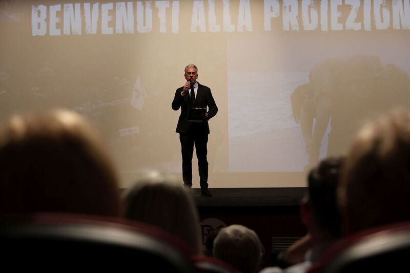 The screening of the Trail of Hope: The Battle of Monte Cassino series in Cassino, Italy; 17 May 2026; photo: IPN
