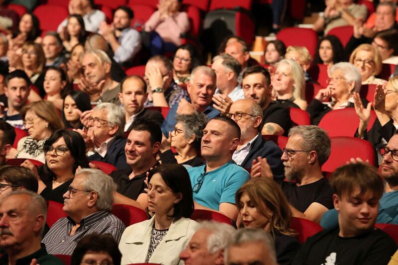 The screening of the Trail of Hope: The Battle of Monte Cassino series in Cassino, Italy; 17 May 2026; photo: IPN