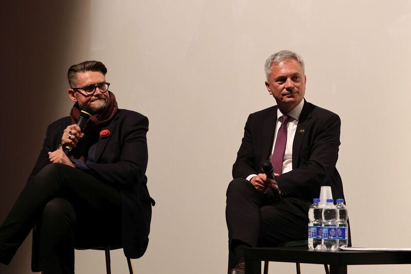 The screening of the Trail of Hope: The Battle of Monte Cassino series in Cassino, Italy; 17 May 2026; photo: IPN