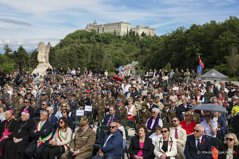 Commemoration of the 82nd anniversary of the Battle of Monte Cassino - 18 May 2026; photo: KPRP