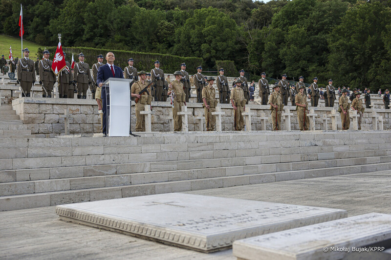 Commemoration of the 82nd anniversary of the Battle of Monte Cassino - 18 May 2026; photo: KPRP