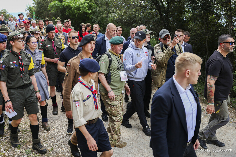 Commemoration of the 82nd anniversary of the Battle of Monte Cassino - 18 May 2026; photo: KPRP